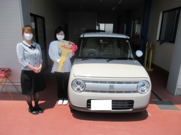 ラパンご納車！